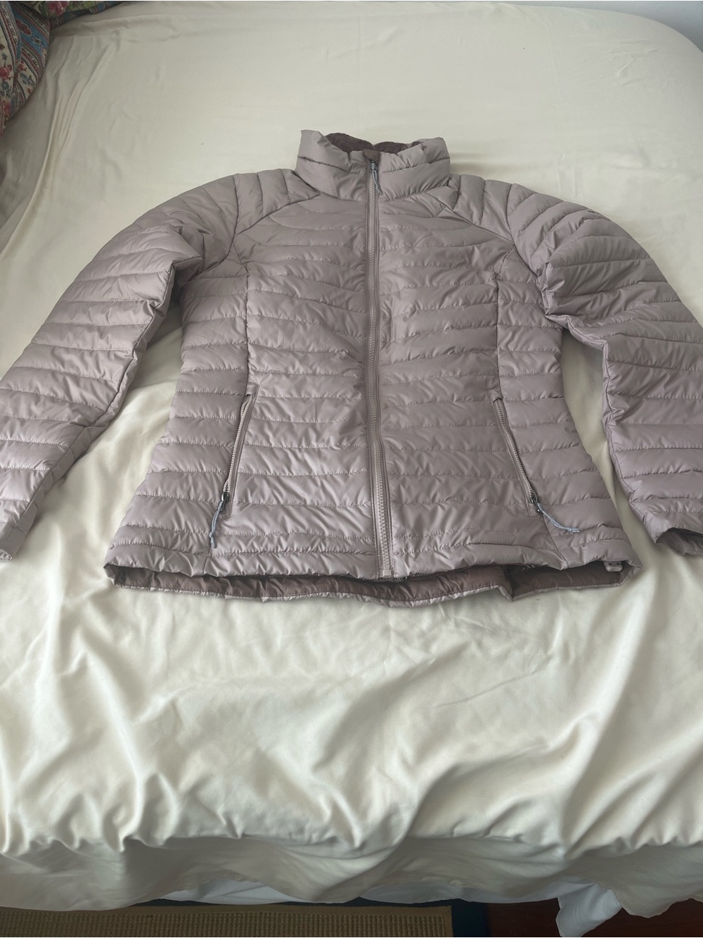 Columbia Sportswear Women's Quilted Light Mauve Puffer Jacket